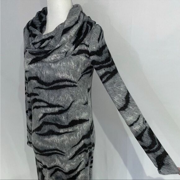 NWT Catherine malandrino cowl neck midi dress xs - Picture 8 of 15